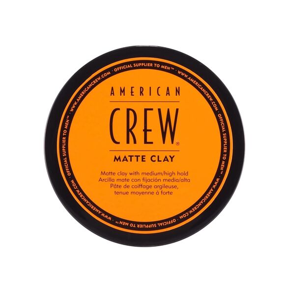 Lot of 3 American Crew Men's Hair Matte Clay (OLD VERSION) Medium/High Hold 3oz - Picture 2 of 7